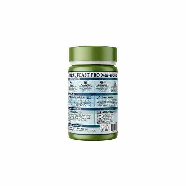 BPK Fish, Marine Inverts and Coral Food BPK Coral Feast Pro – Ultra-Fine Powdered Coral Nutrient Blend