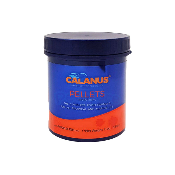 Calanus Fish and Coral Food Calanus Pellet Micro 1mm – 110g | Premium Soft Sinking Fish Food