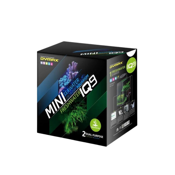 Dymax Aquatics / Aquarium Tanks DYMAX IQ9 Mini Drop Off Aquarium – Freshwater or Marine (DM697)