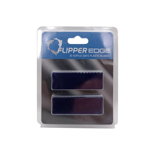 Flipper Aquarium Supplies / Glass Cleaning Material Flipper Edge  Acrylic Safe Plastic Blades - 10 Pack