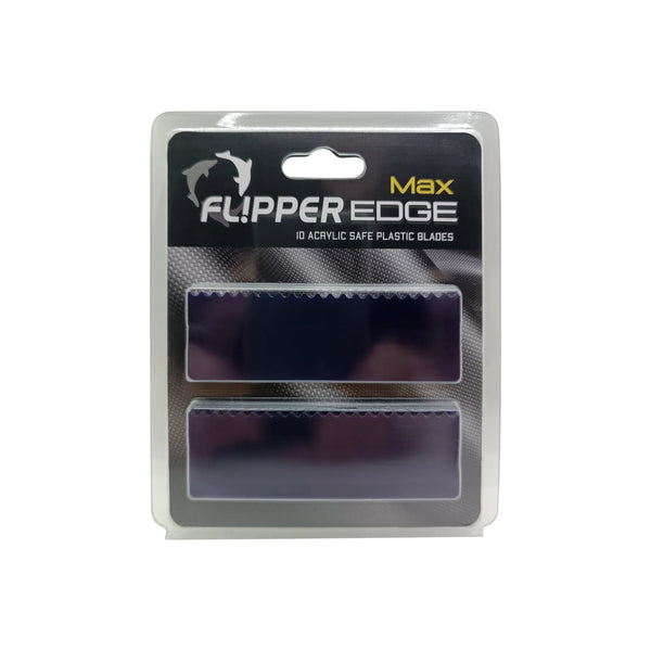 Flipper Aquarium Supplies / Glass Cleaning Material Flipper Edge  Acrylic Safe Plastic Blades - 10 Pack