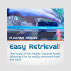 Flipper Aquarium Supplies / Glass Cleaning Material Flipper -  FLOAT 2 in 1 Magnetic Aquarium Algae Cleaner