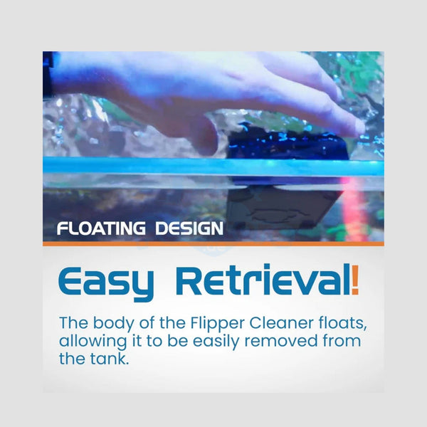 Flipper Aquarium Supplies / Glass Cleaning Material Flipper -  FLOAT 2 in 1 Magnetic Aquarium Algae Cleaner