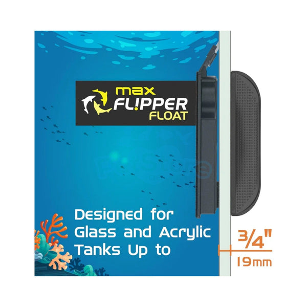 Flipper Aquarium Supplies / Glass Cleaning Material Flipper -  FLOAT 2 in 1 Magnetic Aquarium Algae Cleaner