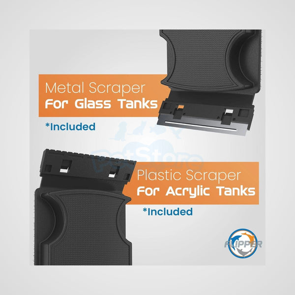 Flipper Aquarium Supplies / Glass Cleaning Material Flipper -  FLOAT 2 in 1 Magnetic Aquarium Algae Cleaner