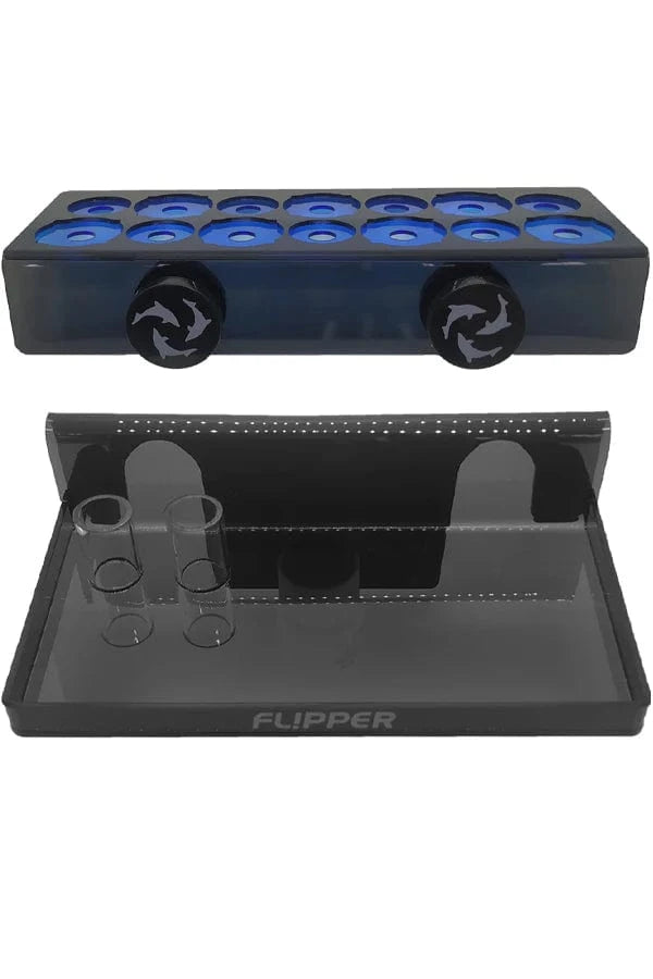 Flipper Aquatic Accessories Flipper -  Magnetic Frag Station - Frag Rack with Removeable Shelf - Holds 14 Frags