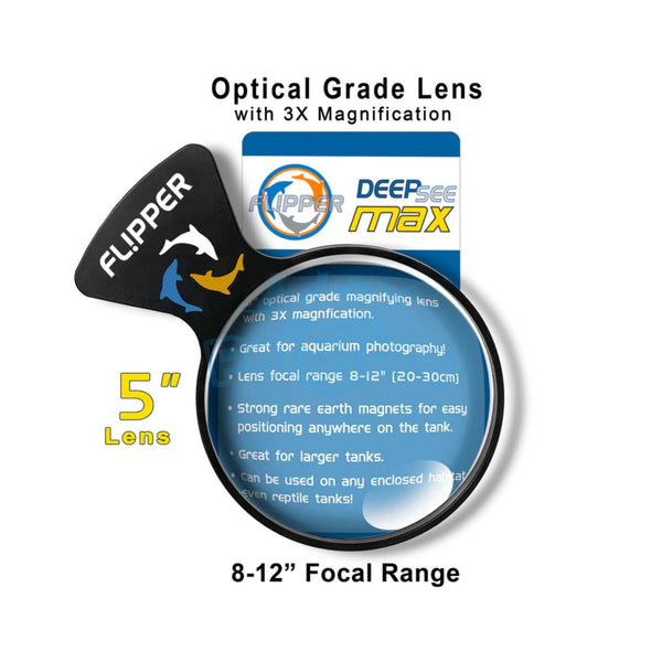 Flipper Aquatics Flipper - DeepSee Viewer – Magnetic Aquarium Magnifier