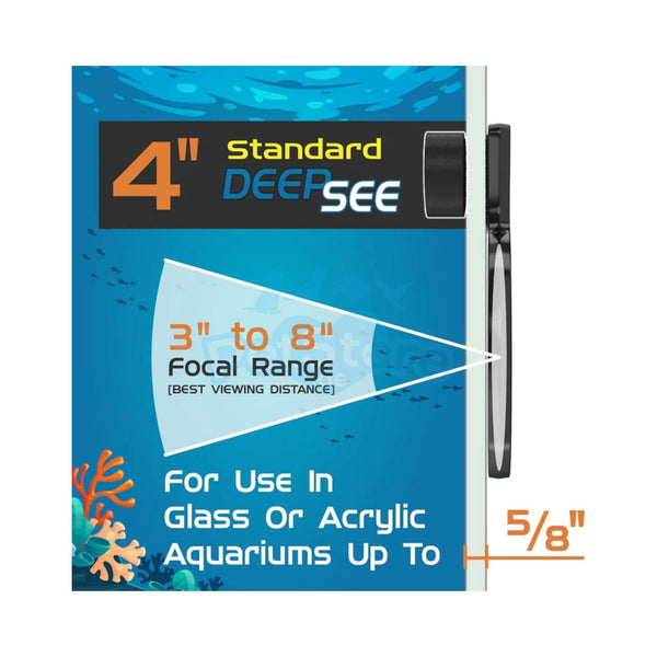 Flipper Aquatics Flipper - DeepSee Viewer – Magnetic Aquarium Magnifier