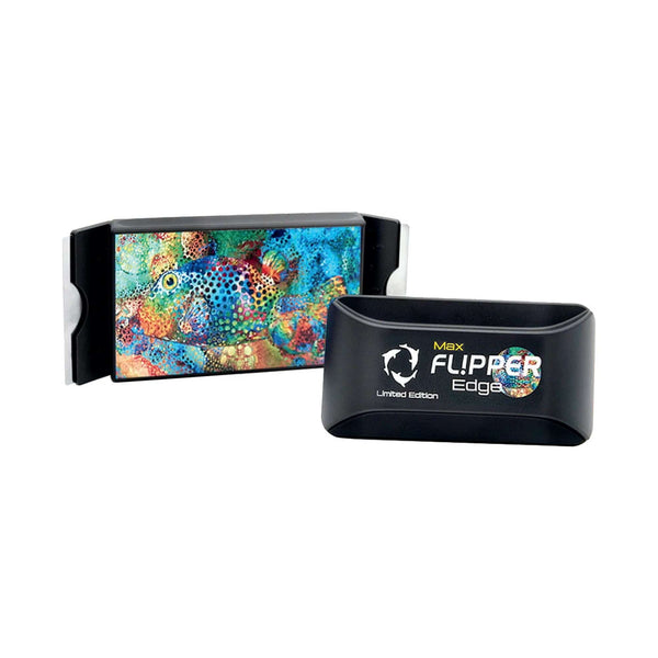 Flipper PUFFER MAX Flipper - Edge Limited Edition Tang 2 in 1 Floating Magnetic Aquarium Algae Cleaner