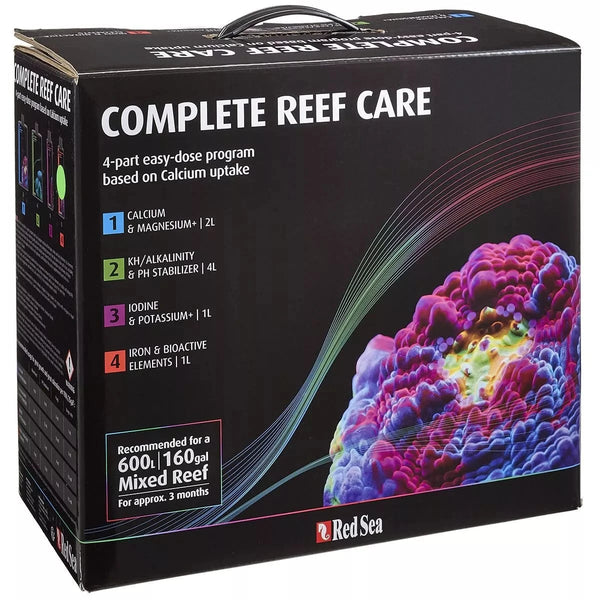 Red Sea Additives & Supplements Large (600L) RedSea - 4-Part Complete Reef Care Dosing System