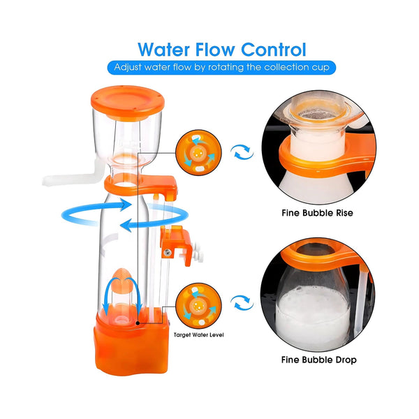 Red Starfish Aquarium Protein Skimmers RedStarfish SQ PRO Series Protein Skimmer – Compact Power for Nano & Small Reef Tanks