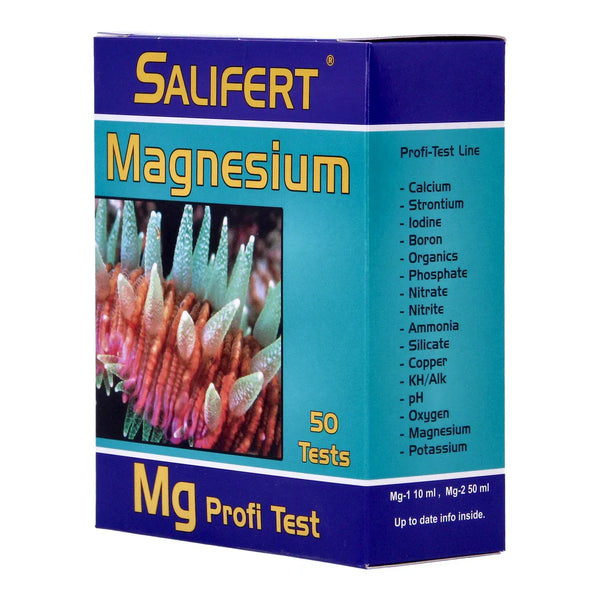 Salifert Aquatics Salifert Magnesium Test Kit | Accurate Marine Testing (50 Tests)