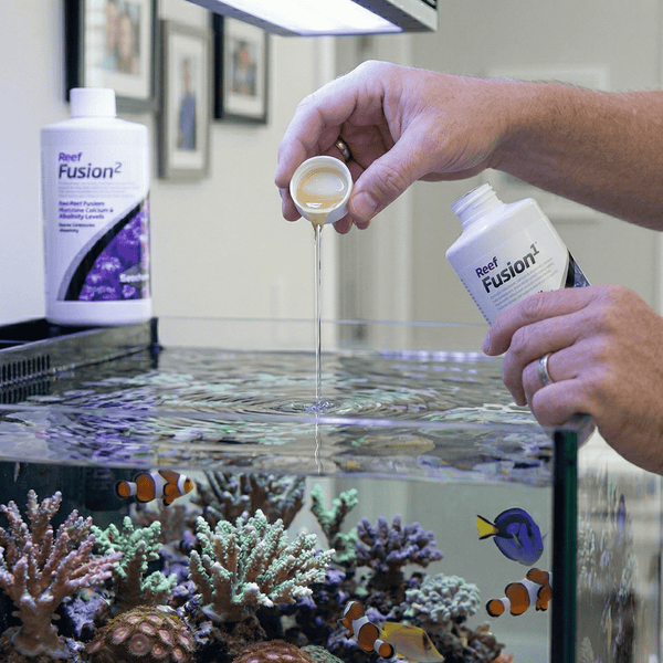 Seachem Additives & Supplements Seachem Reef Fusion 1 & 2 – High-Performance Two-Part Calcium & Carbonate System