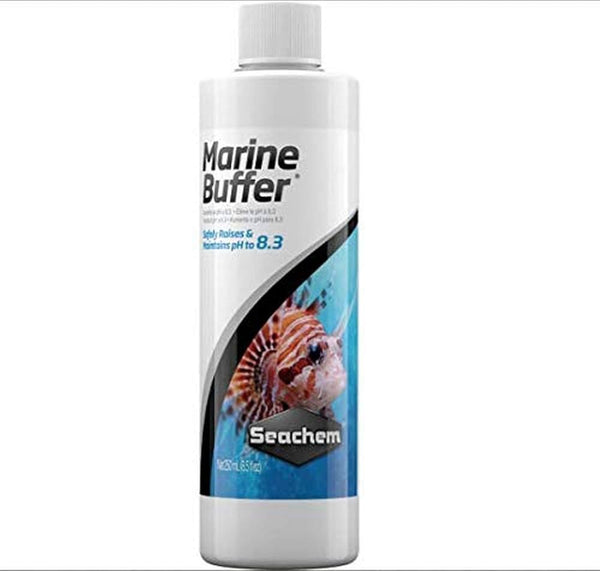 Seachem Aquatics 250ml Seachem Liquid Marine Buffer | Pre-Mixed pH 8.3 Stabilizer