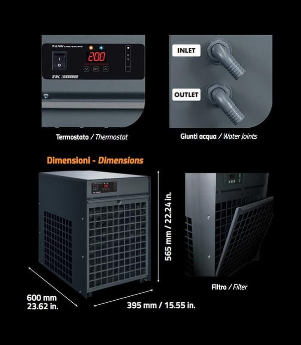 Teco Aquarium Chillers Teco - TK 3000 Aquarium Chiller