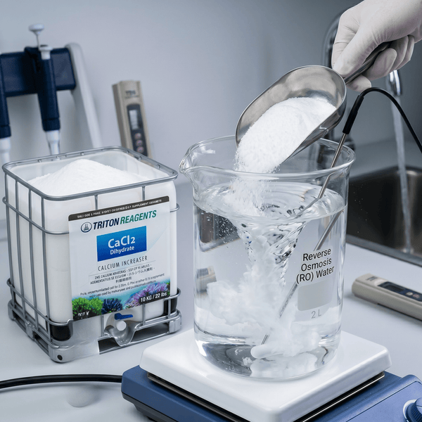 Triton Additives & Supplements Triton Calcium Increaser | High-Purity CaCl2 Powder