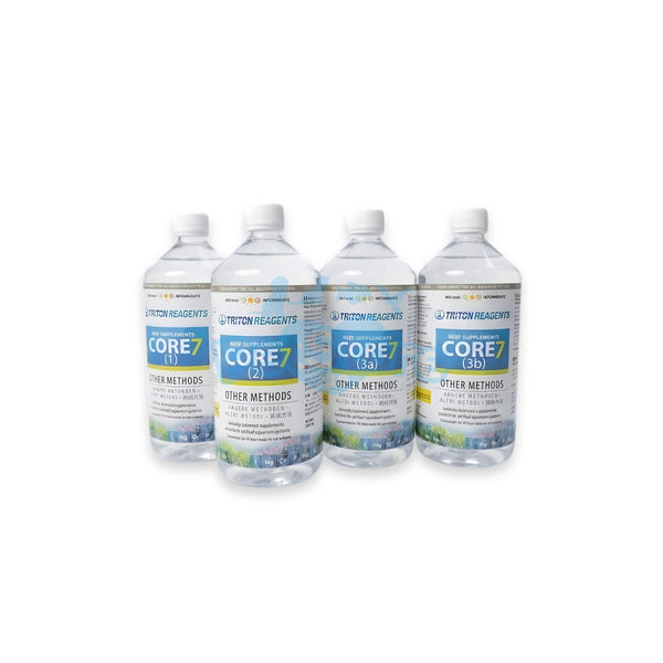 Triton Reagents Triton Core7 Reef Supplements (Other Methods) – 1000mL Set (For All Aquarium Systems)