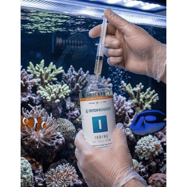 Triton Aquatics Triton Iodine (I) Supplement | Targeted Trace Element for Reefs