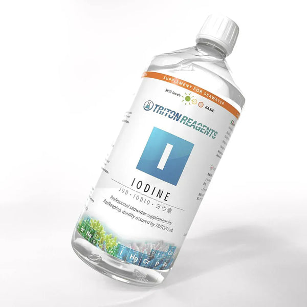 Triton Aquatics Triton Iodine (I) Supplement | Targeted Trace Element for Reefs
