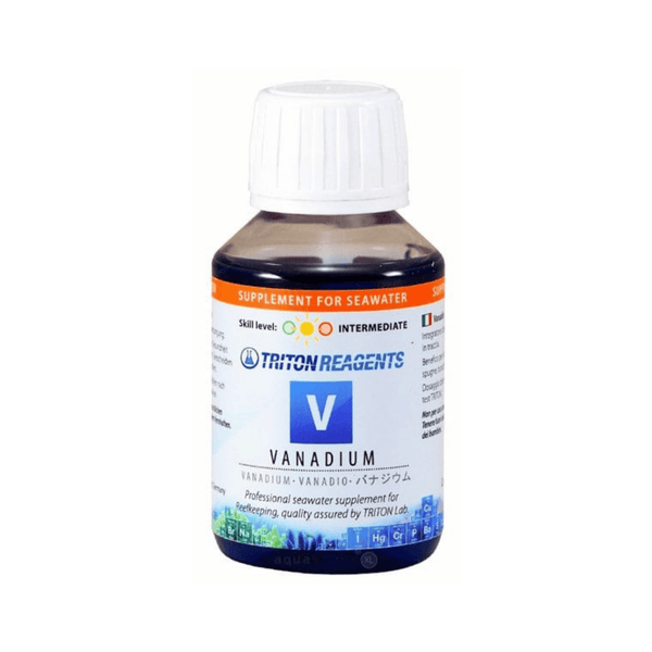 Triton Aquatics Triton Vanadium 100ml | Trace Element for Sponges & Corals