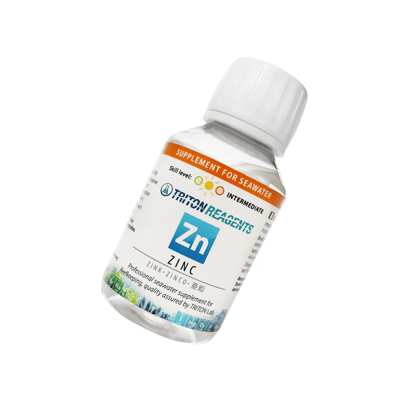 Triton Aquatics Triton Zinc 100ml | Essential Trace Element for Coral Health