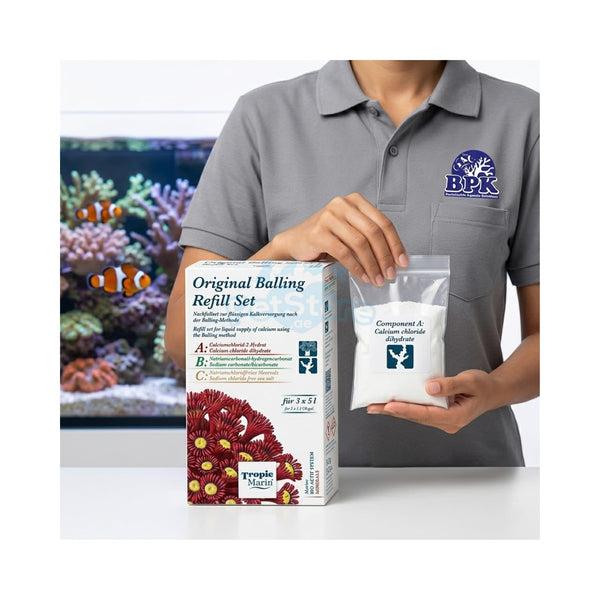 Tropic Marin Additives & Supplements Tropic Marin Original Balling Refill Set – Precision 3-Part Dosing
