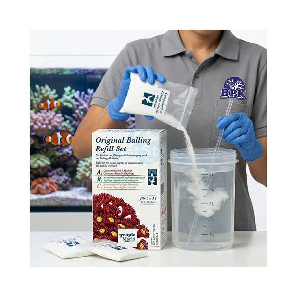 Tropic Marin Additives & Supplements Tropic Marin Original Balling Refill Set – Precision 3-Part Dosing