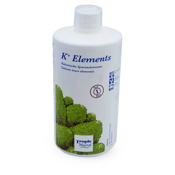 Tropic Marin Aquatics 1000ml Tropic Marin Coral K+ Elements 1000 ml | Cationic Trace Supplement