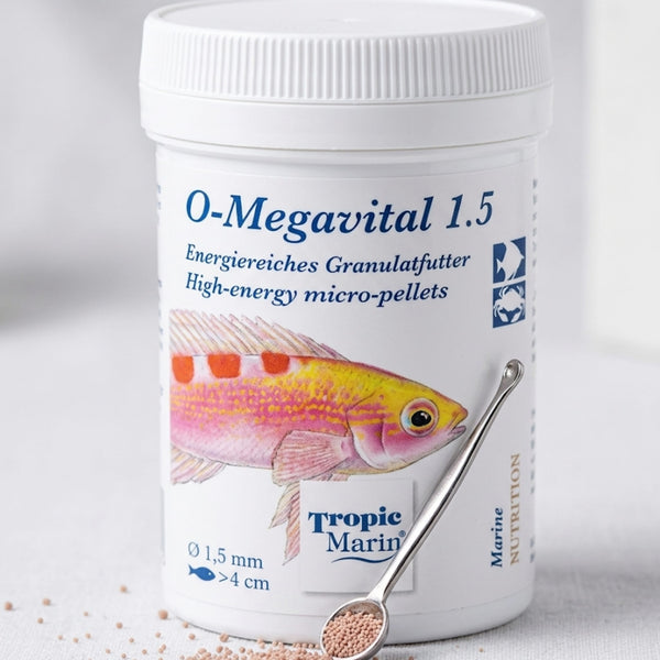 Tropic Marin Aquatics Tropic Marin O-Megavital 1.0 – High-Energy Marine Granulate