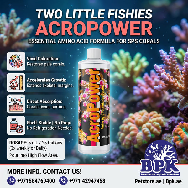 Two Little Fishes Additives & Supplements Two Little Fishies AcroPower – Essential Amino Acid Formula for SPS Corals