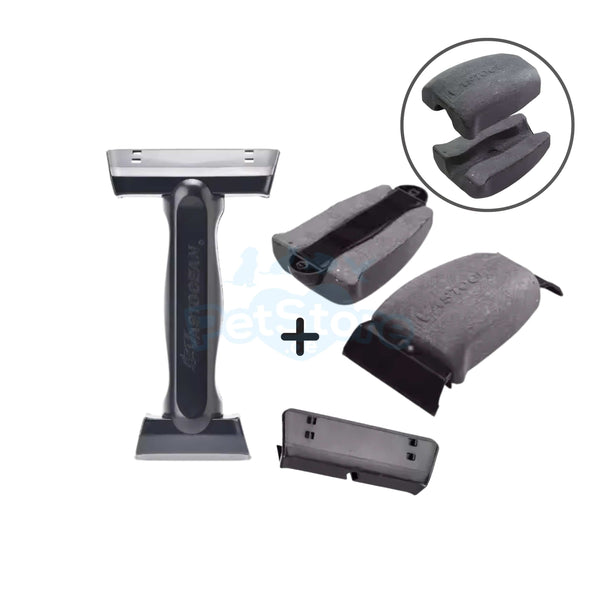VASTOCEAN Aquarium Accessories / Algae Scrapers VESTOCEAN Care Algae Scraper with Replacement Blade & Extra Grip Handle VASTOCEAN Care Magnet Algae Scraper – Slim Anti-Scratch Aquarium Cleaner