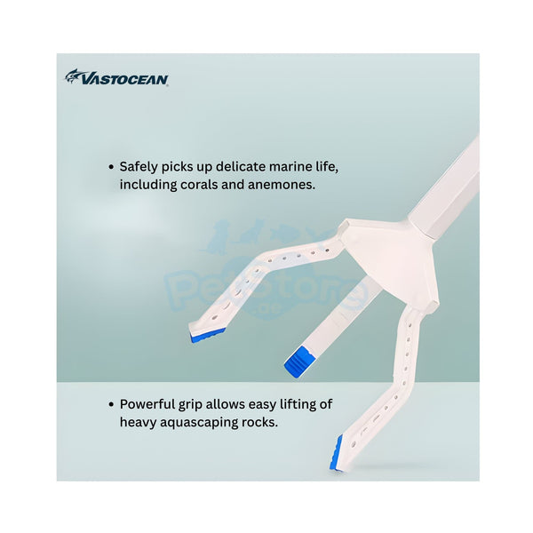 VASTOCEAN Aquarium Accessories / Aquarium Cleaner Tools VASTOCEAN 3-Claw Heavy-Duty Coral Clamp – High-Grip Aquarium Grabber/Tong (60cm, 80cm & 100cm)