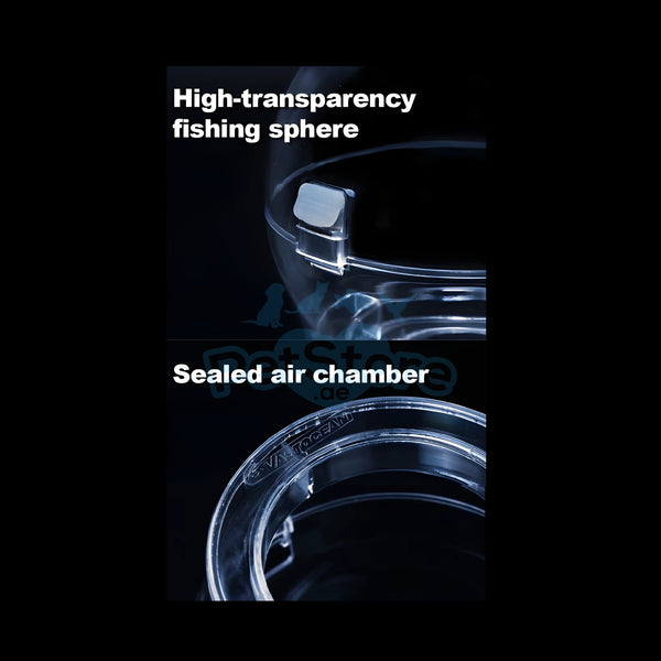 VASTOCEAN Aquarium Accessories / Aquarium Cleaner Tools VASTOCEAN Transparent Fish Catching Ball – Stress-Free Invisible Trap
