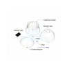 VASTOCEAN Aquarium Accessories / Aquarium Cleaner Tools VASTOCEAN Transparent Fish Catching Ball – Stress-Free Invisible Trap
