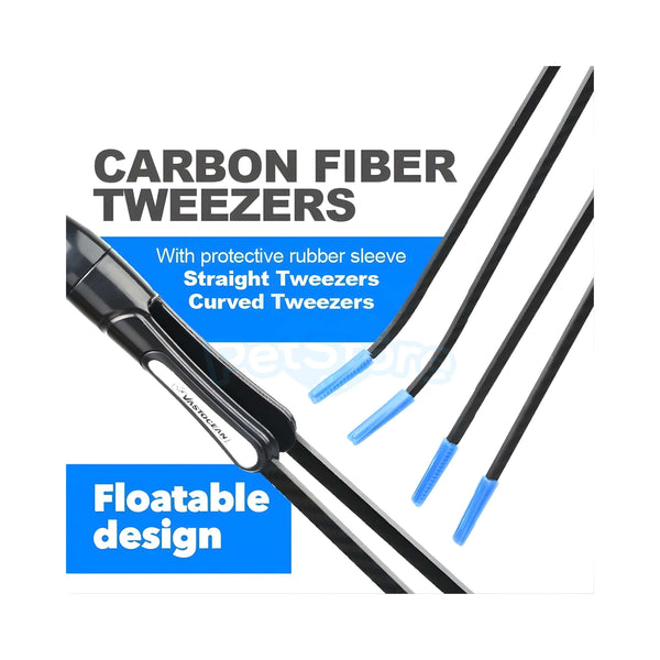 VASTOCEAN Aquarium Accessories / Coral Gripper VASTOCEAN Professional Carbon Fiber Tweezers 495mm – Anti-Corrosion & Ultra-Lightweight