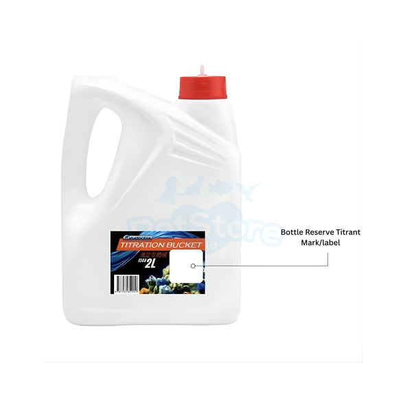 VASTOCEAN Aquatic Accessories / Dosing Container VASTOCEAN Titration Bucket a Precision Dosing Reservoir – 2L & 5L Liquid Supplement Containers