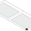 Waterbox Aquatics / Aquarium Tanks Waterbox Frag 145.5 | 150cm Rimless Shallow Reef System