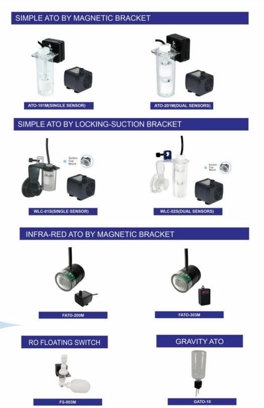 WaveReef Aquarium Equipment/ Auto Top Off System WaveReef - ATO-201M/202M Auto Top-off System