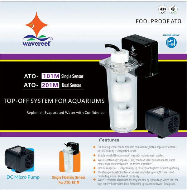 WaveReef Aquarium Equipment/ Auto Top Off System WaveReef - ATO-201M/202M Auto Top-off System