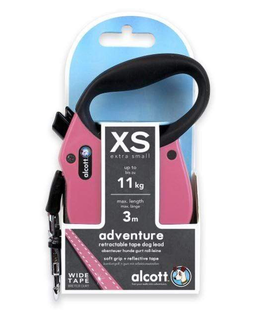 Alcott - Adventure Retractable Leash 3m XS - PetStore.ae