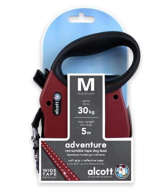 Alcott - Adventure Retractable Leash 5m M - PetStore.ae