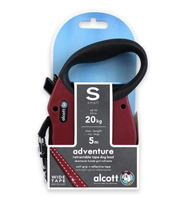 Alcott - Adventure Retractable Leash 5m Small - PetStore.ae