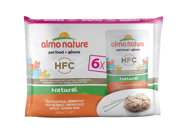Cat Food Mega Pack - Natural - Chicken Fillet- Almo Nature - PetStore.ae