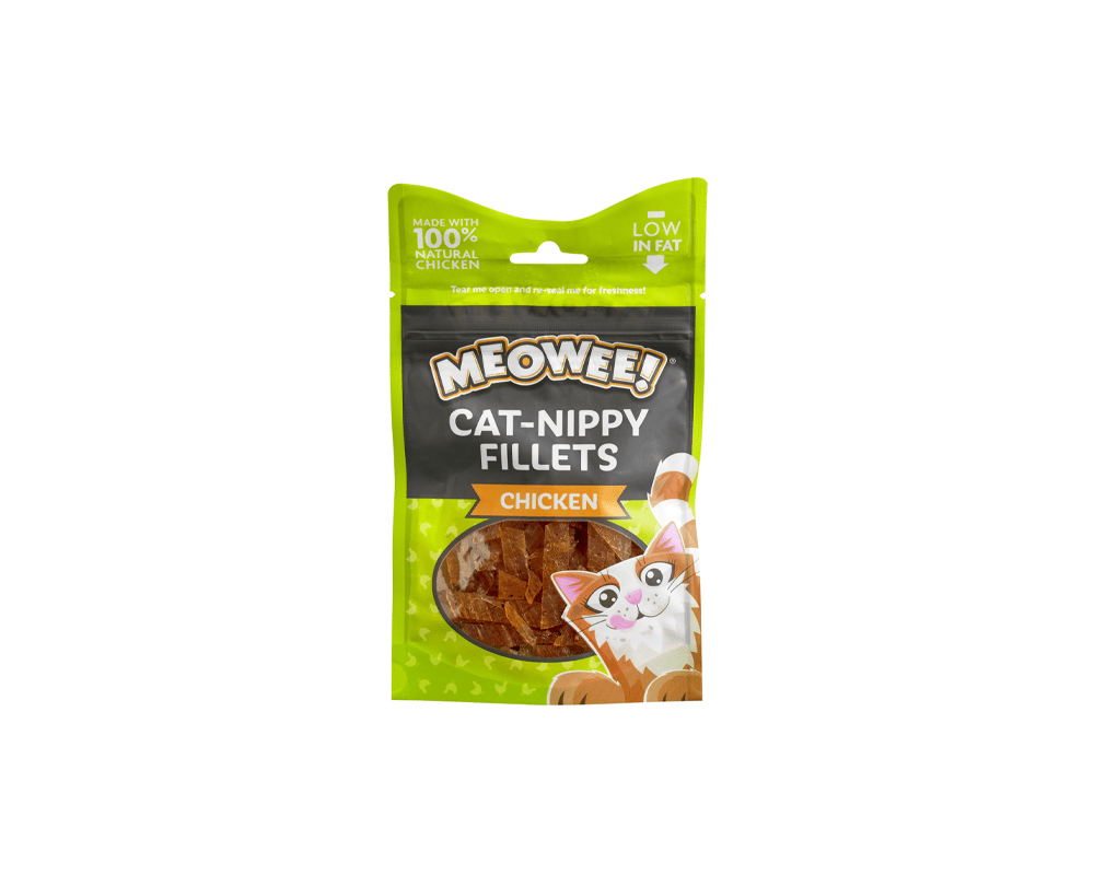 Meowee Cat-Nippy Fillets Chicken Cat Treats - Armitage - PetStore.ae