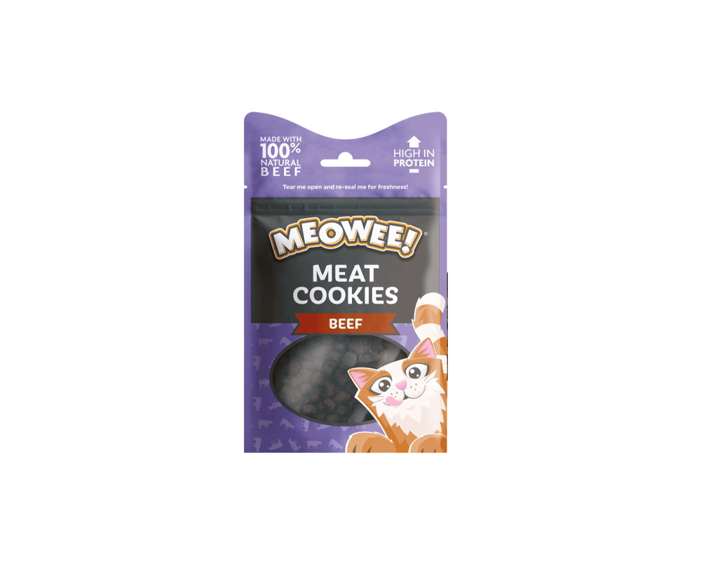 Meowee Meat Cookies Beef Cat Treats - Armitage - PetStore.ae