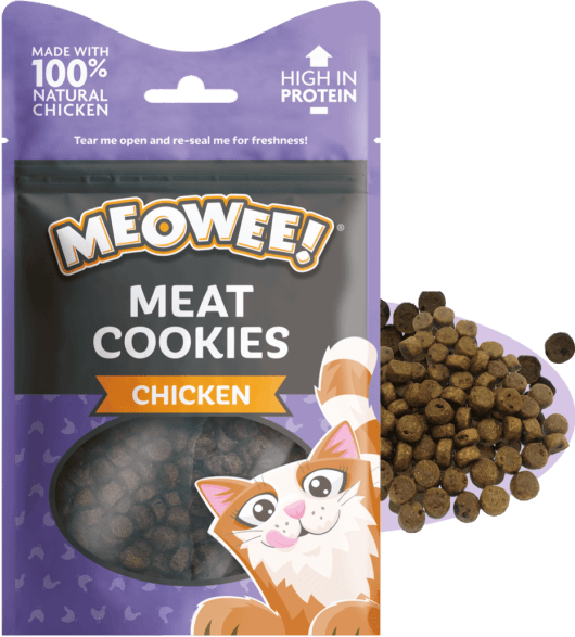 Meowee Meat Cookies Chicken Cat Treats - Armitage
