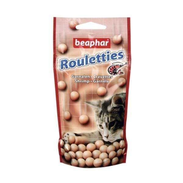 Rouletties Shrimp Cat Food Treats - Beaphar - PetStore.ae
