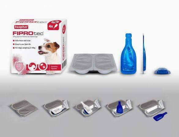 Fiprotec Spot-On Solution For Small Dogs - Flea & Tick Treatment - Beaphar - PetStore.ae