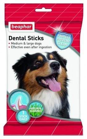 Dental Sticks Dog Treats For Medium & Large Dogs - Beaphar - PetStore.ae