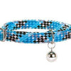 Arpege Cat Collar With Bell - Blue - Bobby - PetStore.ae